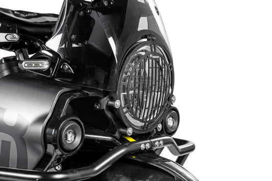 Touratech Headlight protector with quick release fastener, for  *OFFROAD USE ONLY*